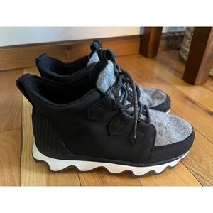 Sorel Black and Gray Winter Boots